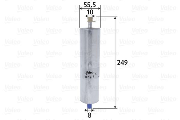 BOS-F026402068 Mazot Filtresi (Audi A4 08-16  A5 08-17  A6 11  Q5 09-17  Q7 10-15)