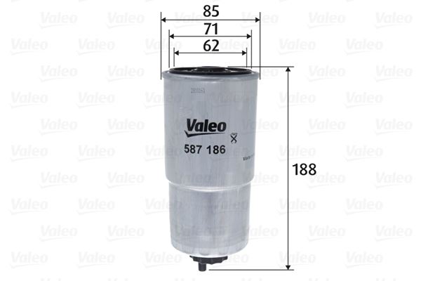 VALEO 587186 Yakit Filtresi Benzin Hyundai Elantra