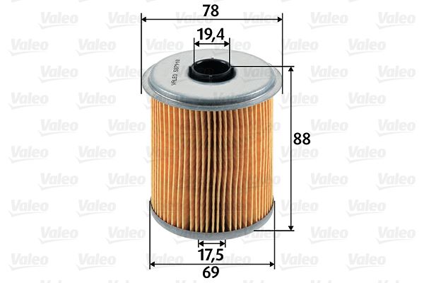 MAN-P735X Yakit Filtresi ( Renault Clio 1.9d-Megane I 1.9d-Safrane 2.1dt-2.5dt Safrane Ii 2.2dt )