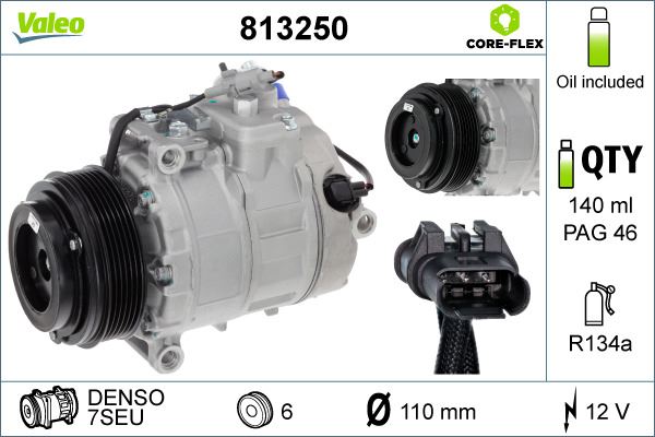 MHL-ACP 706 000S Klima Kompresoru Bmw E60 90 92 93 N52n N53
