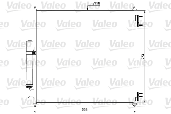 BSG 15-525-032 Klima Radyatörü  Land Rover Range Rover Iv Sport Ii