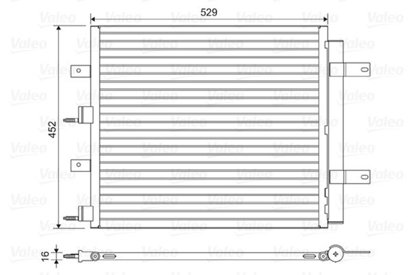 KALE-345730 Kondenser S-Type Xf Xk Al Al