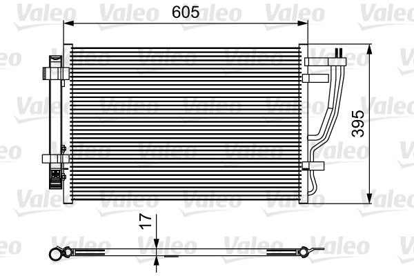 BSG 40-525-039 Klima Radyatörü Condenser Assy Cerato/Koup