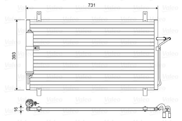 VAL-814496 Kondenser 350z