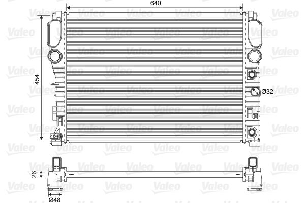 NRF 53423 Su Radyatörü  W211-219