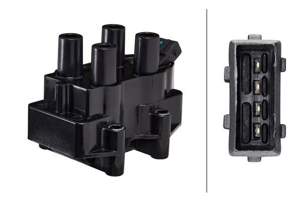 HELLA 5DA358000291 Ateşleme Bobini Opel Vectra B 96>02 Astra G 98>09 Astra F 95>98 Vectra A 92>95 Omega B 94>99 1.8-2.0 16v X18xe-X20xev