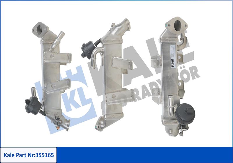 KALE 355165 Egr Soğutucu Renault Master Iii 2.3-Trafic Iii 2.0-Lgn Iii M9r