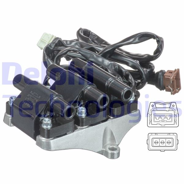 DELPHI GN10695-12B1 Ateşleme Bobini A4-A8 03/1994 > 09/2001