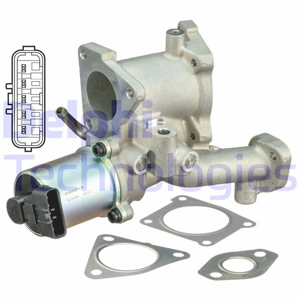 NGK 96508 Egr Valfi Opel Astra H 04> 1.7 Cdti Z17dtl-Z17dth