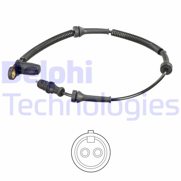 DELPHI SS20574 Tekerlek Hiz Sensörü Master Ii 1.9-2.2-2.5 Dci Ön