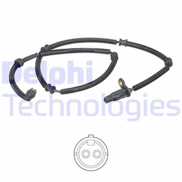 DELPHI SS20575 Tekerlek Hiz Sensörü Master 2 1.9dti-Dci-2.2-2.5dci-2.8dti-3.0dci 00> Arka