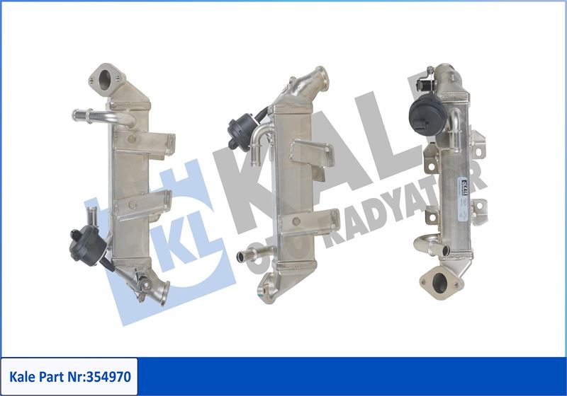 KALE 354970 Egr Soğutucusu Master Iii 2.3dci-Lgn Iii-Trafic Ii 2.3 Dci 2010>