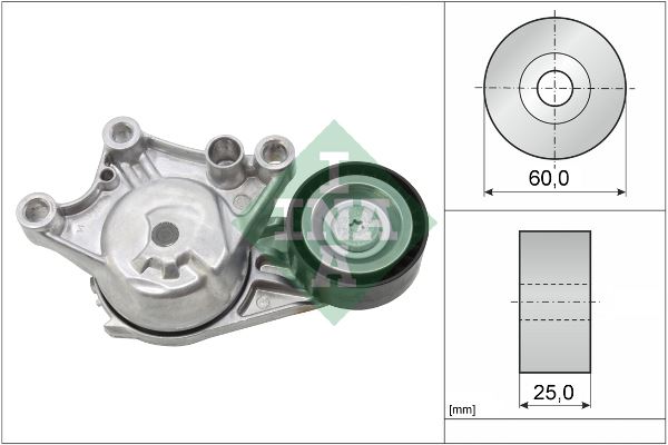 INA 534065410 Alternatör Gergi Rulmani Kütüklü Combo E-Crossland-Grandland-Partner-Berlingo-Rifter-P208-P308-P508 -P2008-P3008-P5008-C3-C4-C5-Ds3-Ds4-Ds5 Dv6 1.6 Bluehdi