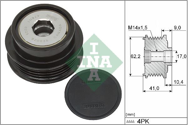 PARS PRS-SH-033810 Kasnak Denso Tipi Toyota Corolla Auris 1.3 1.6 Benzinli 4 Kanal