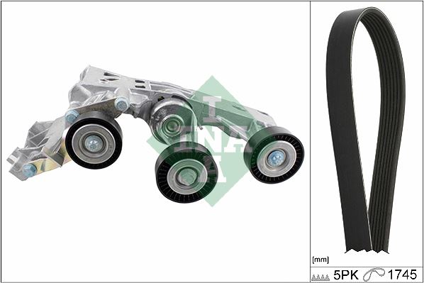 INA 529014810 Kanalli Kayis Seti Mercedes W169 W245 Kutuklu