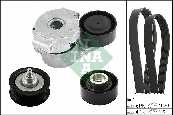 INA 529030110 Alternator V Kayiş Rulman Seti Boxer Iii Jumper Iii Ducato Iii Transit Puma 06> Klimali 2.0 Hdi-Tdci
