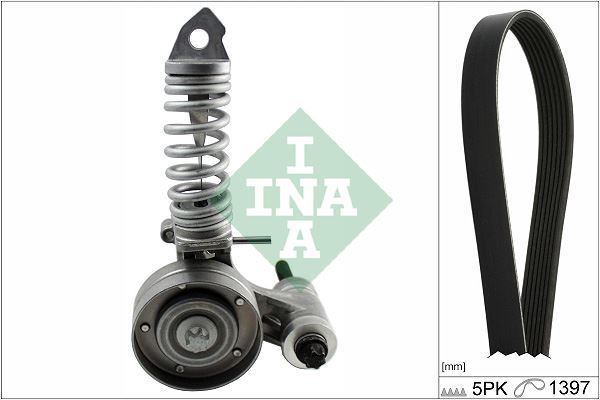 INA 529032610 Alternatör Gergi Kiti 5pk1397 Kayiş Insignia A-Astra J-Corsa E 1.4 A14nel-Net-B14nel-Net-D14net-El 1340018-55583125-11288511919