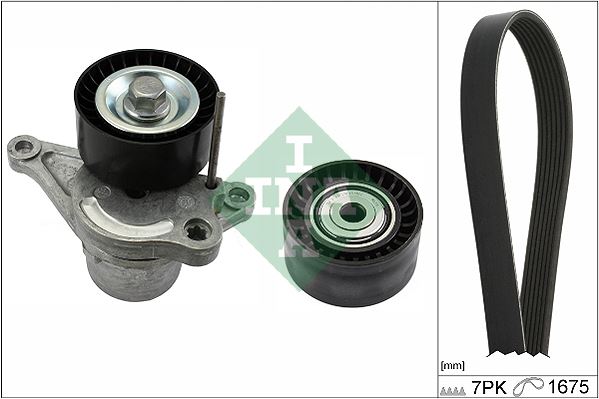 INA 529035510 Kanalli V Kayiş Seti Renault Master Iii 2.3dci 14 >Opel Monavo 2.3cdti 14 >