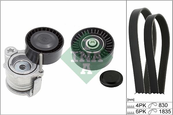 INA 529035910 Kanalli Kayis Seti Bmw M47 N47 E87 E90 E91 Kutuklu