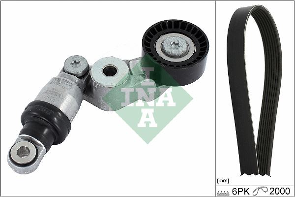 INA 529041310 Alternatör Gergi Kiti Cx-3 Dk 1.5 D-Cx-30 Dm 1.8 D 2015->