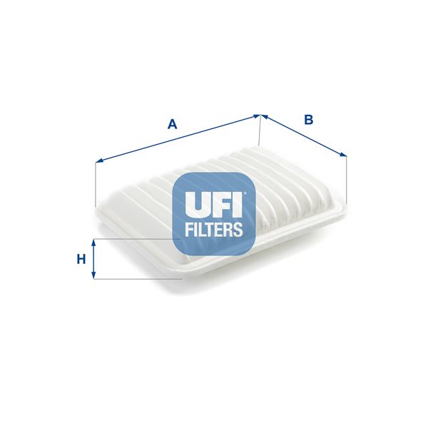 UFI 3055400 Hava Filtresi Toyota Auris Corolla 1.6l 1zrfe Zre151 07-> / Rav4 2.0l 3zr-Fae Zsa30 09-12 / Avensis 1.6l 1zrfae Zrt270 09-> / Verso 1.6l 1zrfae Zgr20 09 -> 1.8l 2zrfae 09 ->