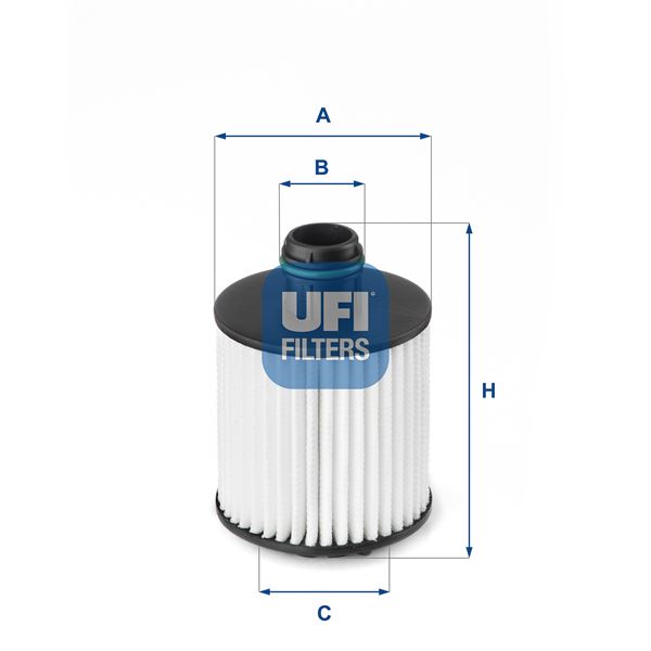 UFI 2513900 Yağ Filtresi Combo D 12> Corsa E 14> Fiat Doblo 10> Egea 15> Fiorino 07> Punto 13> Panda-500l 12> 500x 14> Citroen Nemo Peugeot Bipper Alfa Romeo Mito 09> 1.3d Mtj A13fd-B13dtc-Dtn-Dte-Dtr
