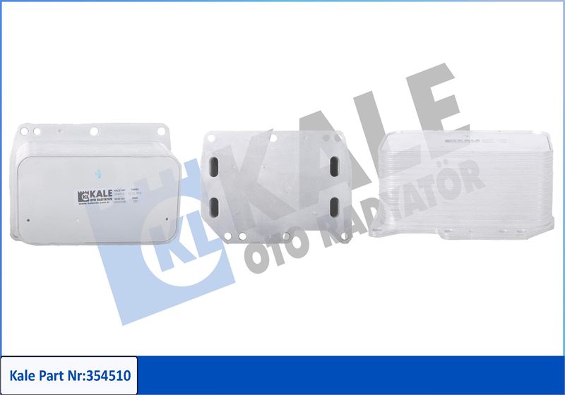 KALE 354510 Yağ Soğutucusu Kütüksüz Master Movano Iii 2.3 Dci Cdti 10> Trafic Vivaro Ii 2.0 Dci Cdti Kaleos 4x4