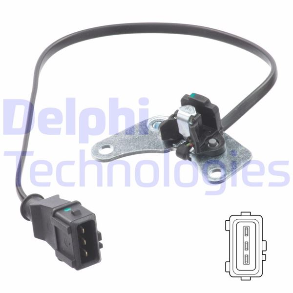DELPHI SS11203 Eksantrik Devir Sensörü Fiat Albea 98>09 Brava 96> Bravo 95> Doblo 01> Marea 00> 1.6 16v