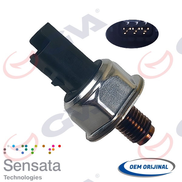 GVA 5443210 Yakit Basinç Müşürü P107-P206-P207-P307-P308-P407-C3-Nemo-Partner-Berlingo 1.4-1.6hdi-Focus Ii 04>11 Mondeo Iv 07>14 1.6 Tdci Fiesta 02>08 1.4 Tdci Fusion 02>14 1.4 Tdci