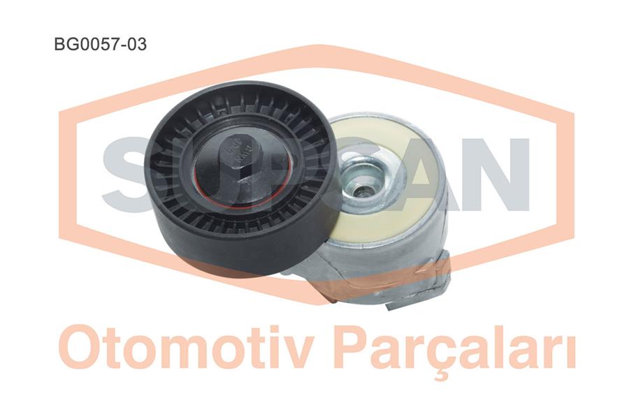 SUPSAN BG0057-03 Kayiş Gerdirici Fiat Ducato 2.3 Jtd 120-130ps (F1a) Dış Çap : Ø 70mm - Genişlik 28,5mm