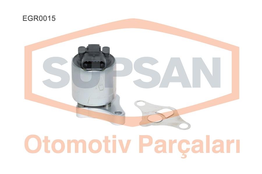 SUS-EGR0015 Egr Valf (Yatay Soket) ( Opel   Astra G Corsa C Vectra B /C Zafira 1.4 1.6 Z14xe Z16xe)