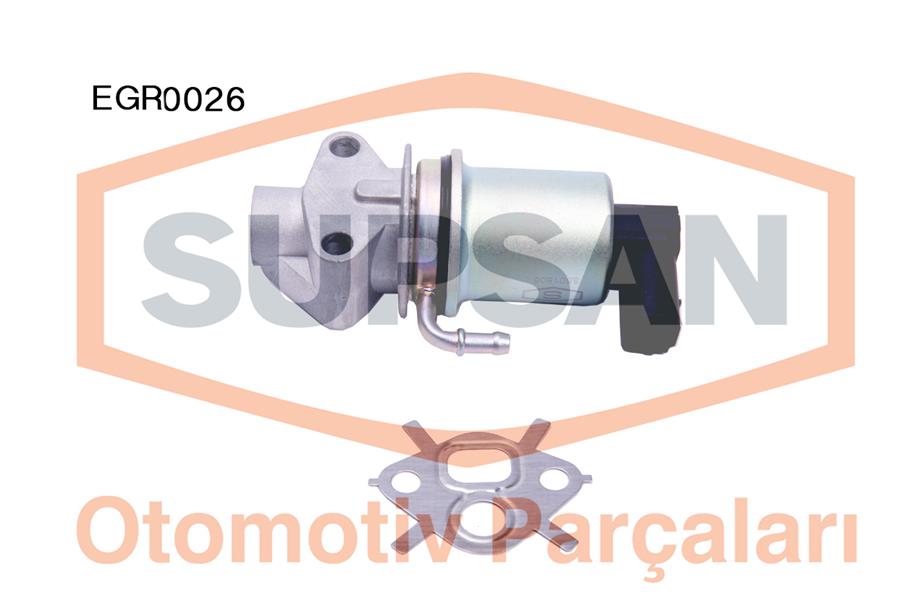 SUPSAN EGR0026 Egr Valfi Vw Bora - Caddy - Golf - Polo 1.6 Apf-Avu-Aur-Bfq / Audi A3 1.6 Bgu