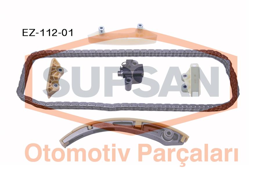 DAY KTC1191 Eksantrik Zincir Seti Y.M Arkadan Ceker Transit V-184