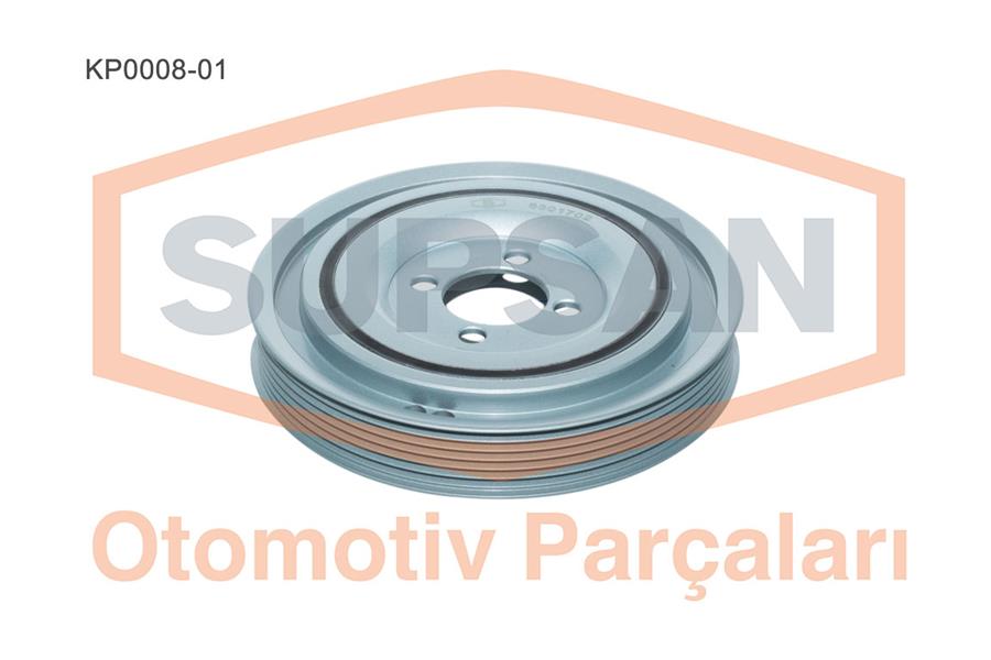 SUS-KP0008-01 Krank Kasnagi (Fiat Egea Doblo Fiorino 500 500l Panda Punto 1.3 Jtd Alfa Romeo Mito 1.3 Jtd Opel Astra H-J Combo 1.3 Cdti)