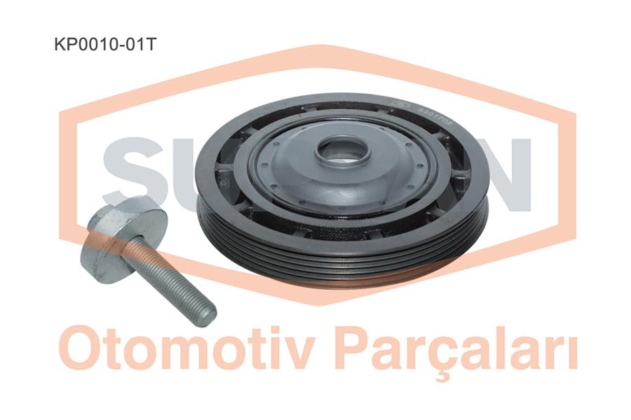 SUPSAN KP0010-01T Krank Kasnaği Renault Kangoo / Clio / Megane 1.5 Dci Eng. K9k