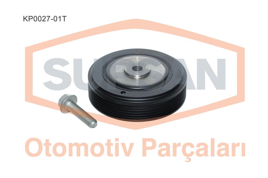 SUPSAN KP0027-01T Krank Kasnaği Renault Laguna 2.0 8v 1993-2003 Eng. F3r
