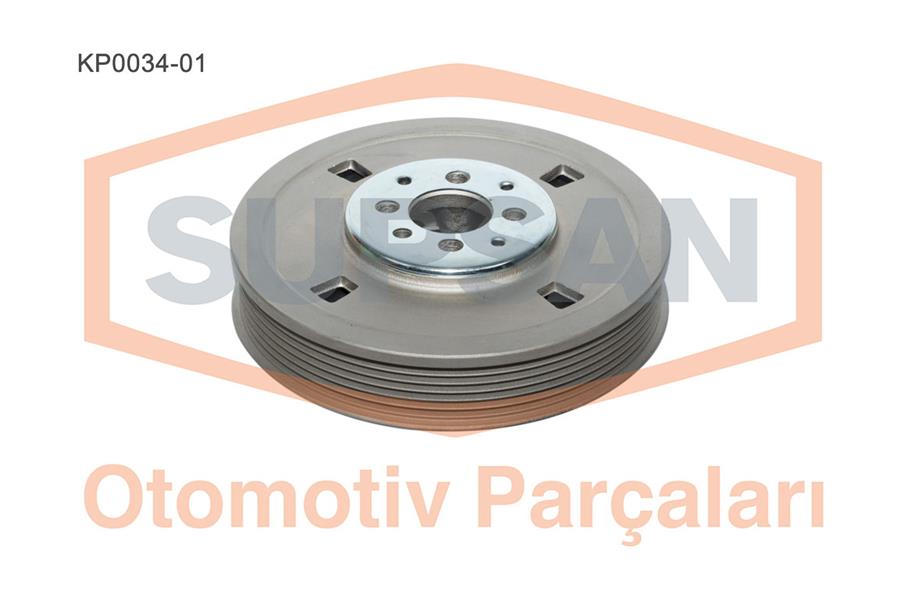 SUPSAN KP0034-01 Krank Kasnaği Vw Polo. Golf. Bora 1.9 Sdi Aey.1y-Aqm - 1.9 Tdi Eng. Afn-Ahf-Ahu-Ale-Alh-Avg-Asv -A