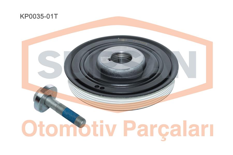 SUPSAN KP0035-01T Krank Kasnaği Peugeot Boxer Turbo Diesel Eng. Dw12ted- Dw10td