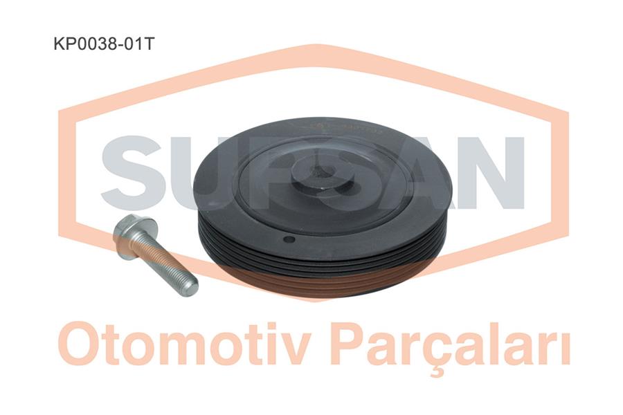 SUPSAN KP0038-01T Krank Kasnaği Renault Kangoo / Megane / Laguna 1.9d Eng. F8q