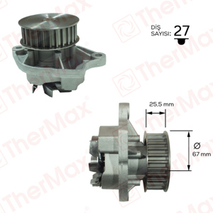 SUPSAN PW0064 Pompa Devirdaim Vw Polo 1.4 16v Eng.Afh