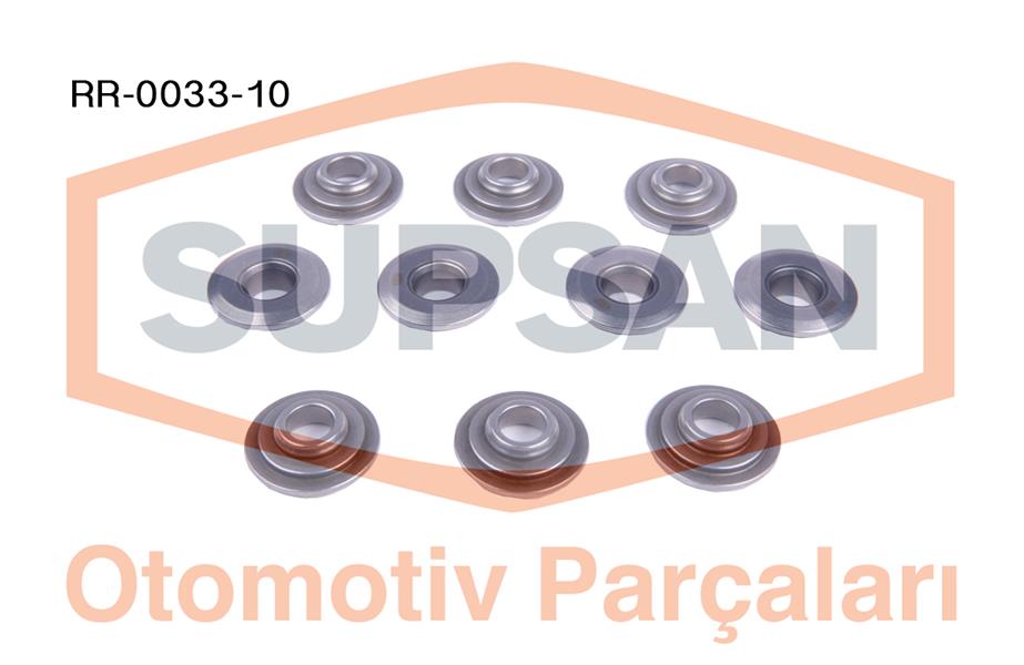 SUPSAN RR-0033-10 Supap Şapkasi Takim Vw Transporter 2.4-2.5 Tdi T4 Acu-Aet-Aeu-Apl-Avt-Aab-Acv-Axl-Aja-Ajt-Ahy-Apl