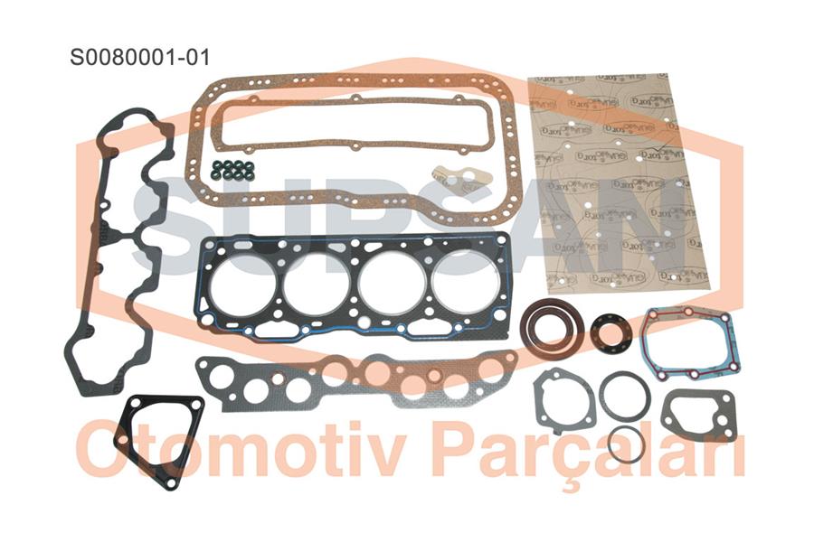 SUPSAN S0080001-01 Conta Tam Takim Fiat Uno 1.4 Eng. 146 C 1.000