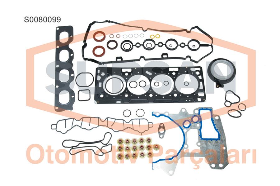 SUPSAN S0080099 Conta Tam Takim Opel Astra 1.6 16v Twinport / Insignia 1.6 Lpg Eng. Z16xep-Z16xer