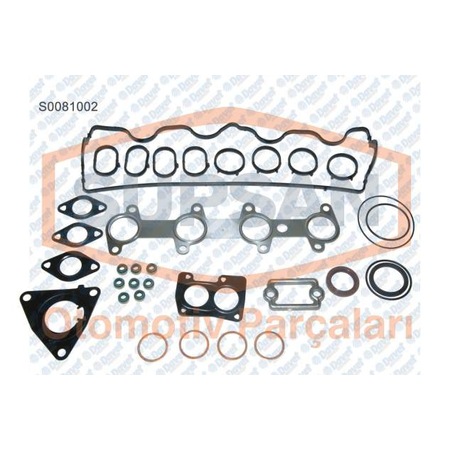 SUPSAN S0081002-S Conta Üst Takim Fiat Doblo 1.9 Diesel Eng. 223 A6.000