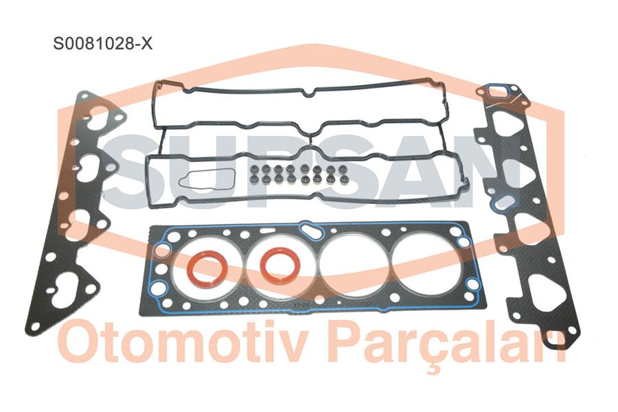 SUPSAN S0081028-X Conta Üst Takim Opel Astra / Corsa / Vectra 1.4i 16v Eng. X14xe/ Z14xe