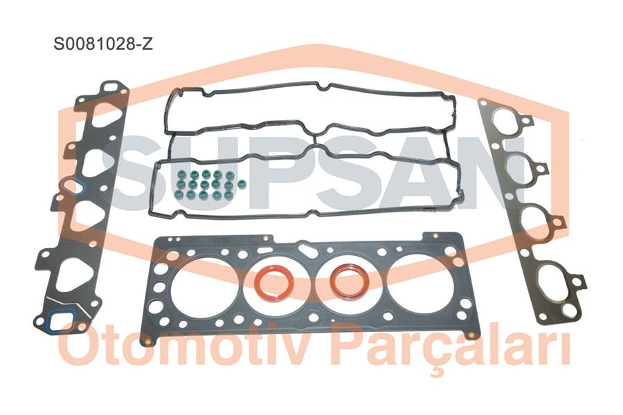 SUPSAN S0081028-Z Conta Üst Takim Opel Astra / Corsa / Vectra / Zafira 1.6i 16v Eng.Y16xe/Z16xe/Z16yng