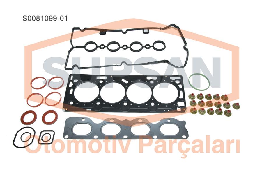 SUPSAN S0081099-01 Conta Üst Takim Opel Astra H 1.8 16v Twinport / Insignia 1.8 Lpg Eng. A18xer-Z18xer