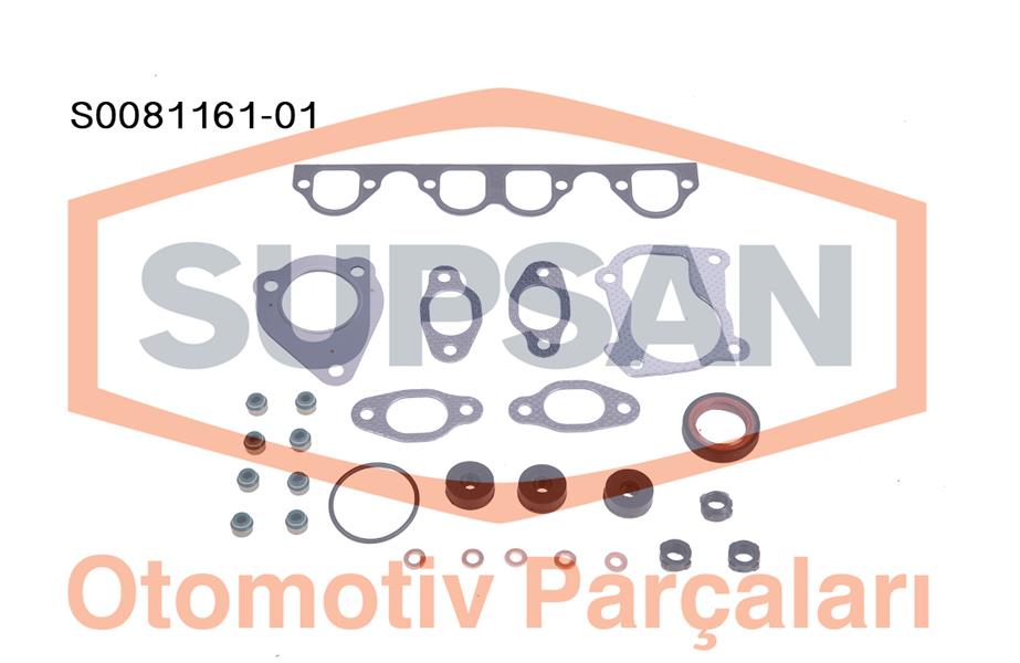 SUPSAN S0081161-01 Conta Üst Takim Vw Golf. Passat 1.9 Tdi Ahu-Ale-Agr-Afn Audi A3-A4-A6 1.9 Tdi Ahu-Agr-Afn-Ahh-Alh