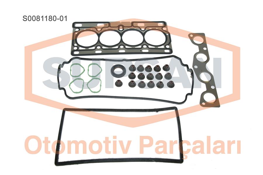 SUPSAN S0081180-01 Üst Takim Conta Skc Li Clio Ii 98> Kangoo 01> Twingo 1.2 16v D4f