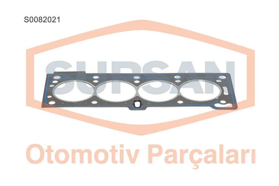 SUPSAN S0082021 Silindir Kapak Contasi Renault Megane I-Clio Ii-Symbol 1.4-1.6 8v-R19 1.4i-Dacia Solenza K7m-K7j